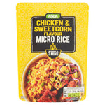 ASDA Chicken & Sweetcorn Flavour Micro Rice 250g