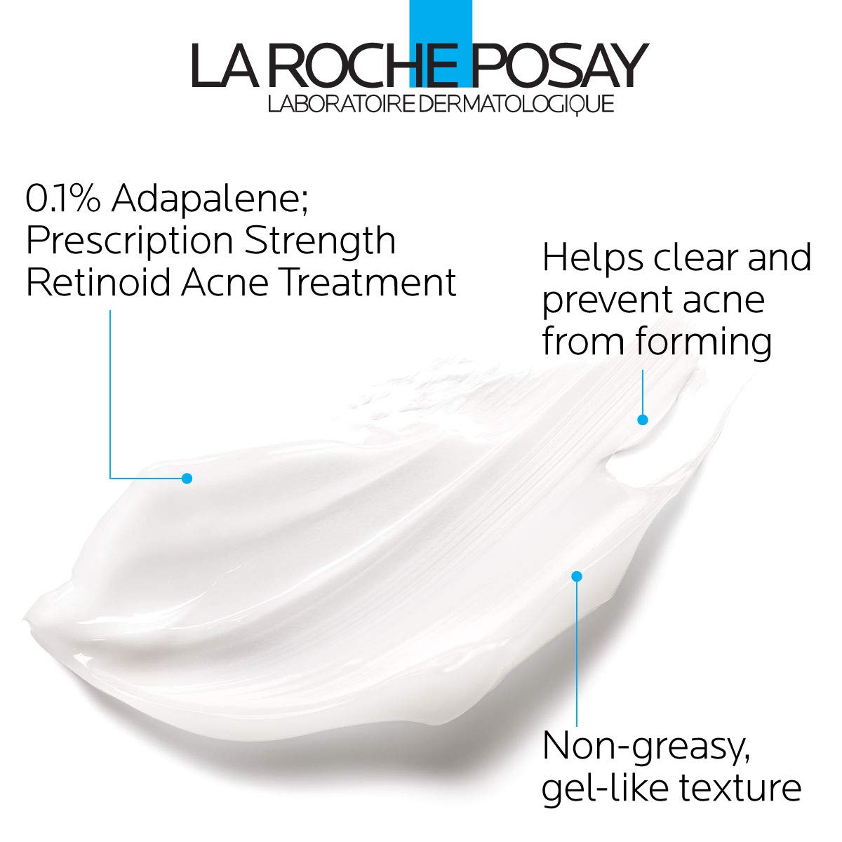 La Roche-Posay Effaclar Adapalene Gel 0.1% Acne Treatment 45g