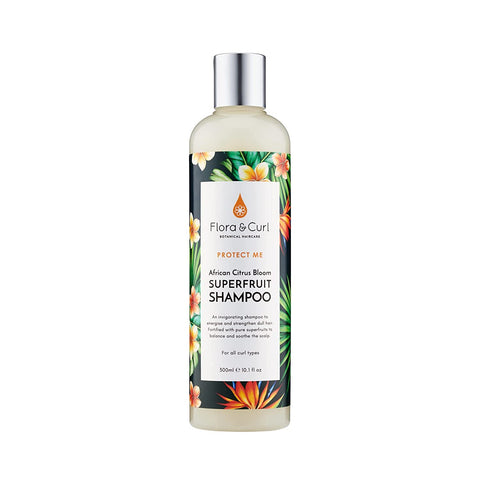 Flora & Curl Protect Me African Citrus Superfruit Shampoo 300ml