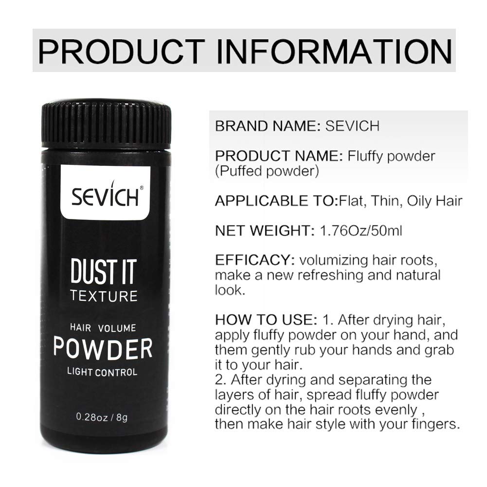 Sevich Hair Volume Powder Light Control 8g