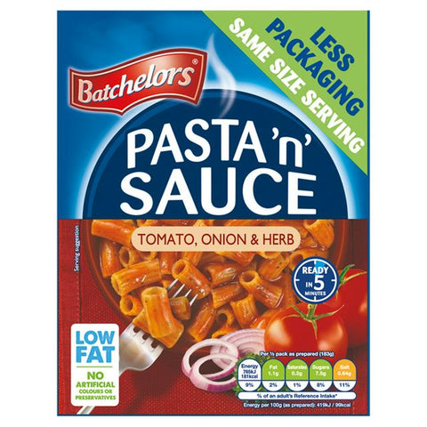 Batchelors Pasta 'n' Sauce, Tomato, Onion & Herb 99g