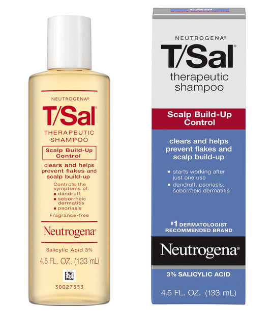 Neutrogena T/Sal Therapeutic Shampoo-Scalp Build-Up Control 133ml