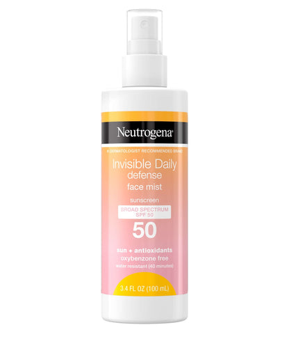 Neutrogena Invisible Daily Defense Face Mist SPF 50 100g