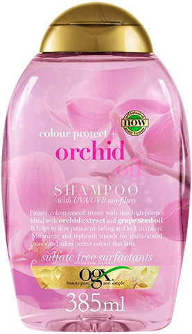 OGX Colour Protect+ Orchid Oil Shampoo 385ml