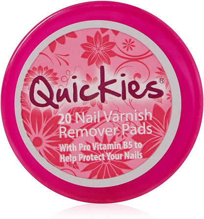 Quickies Nail Varnish Remover 20 Pads