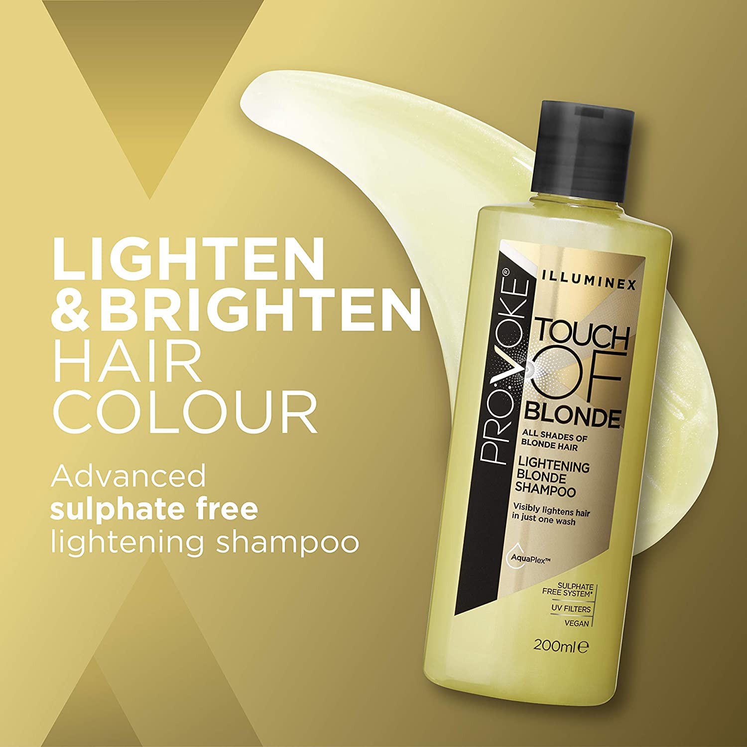 ProVoke Touch of Blonde Illuminex Lightening Blonde Shampoo 200ml