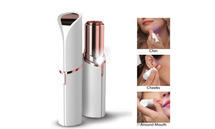 Flawless Finishing Touch 18K Gold Plated Face Razor