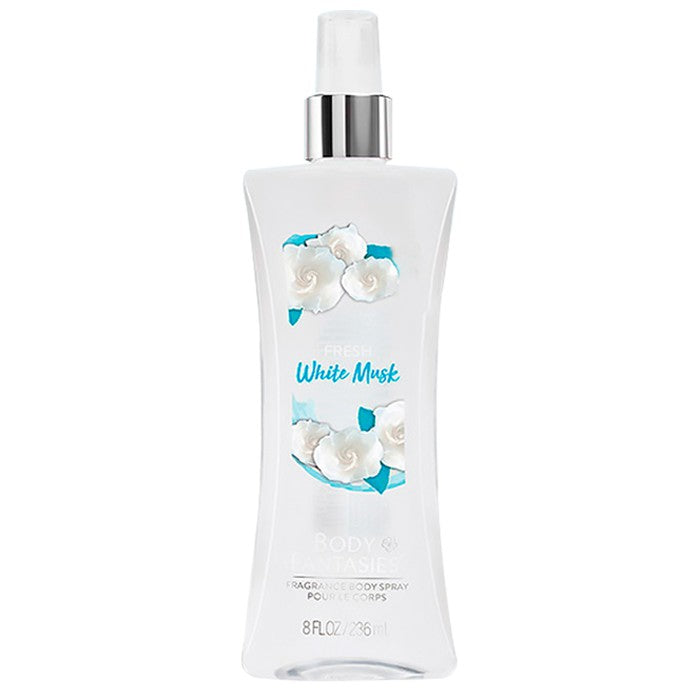Body Fantasies Fresh White Musk Fragrance Body Spray 236ml