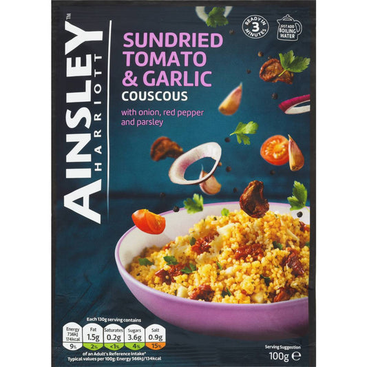 Ainsley Harriott Sundried Tomato & Garlic Couscous 100g