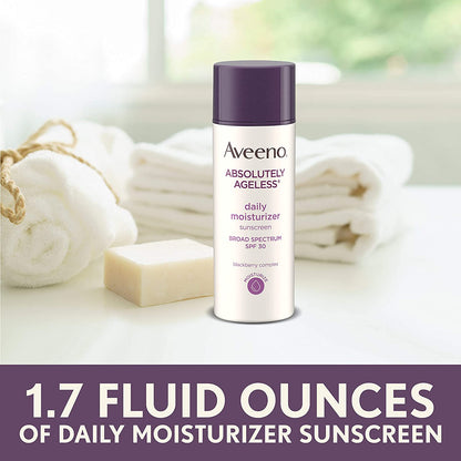 Aveeno Absolutely Ageless Daily Moisturizer With Sunscreen SPF30, 50ml