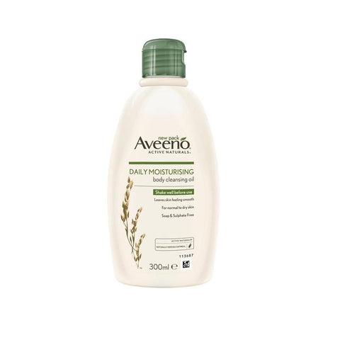 Aveeno Active Naturals Daily Moisturising Body Cleansing Oil 300ml
