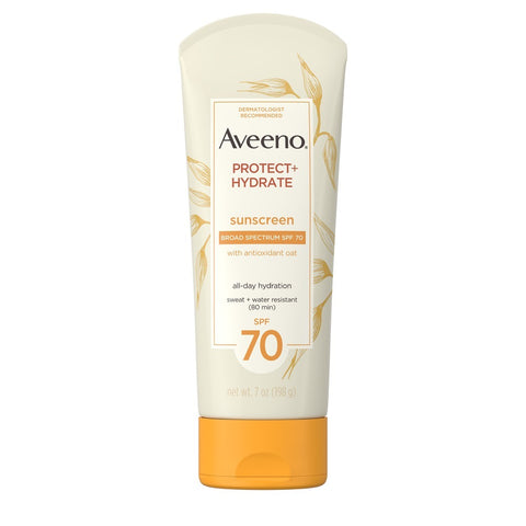 Aveeno Protect+ Hydrate Sunscreen Lotion SPF70