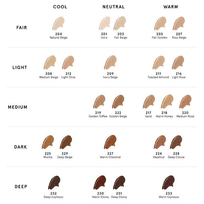 BH Cosmetics Liquid Foundation Naturally Flawless- 222 Gloden Beige