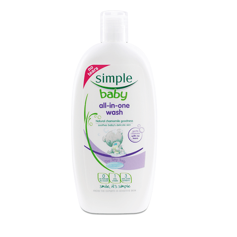 Simple Baby All In One Wash 300ml