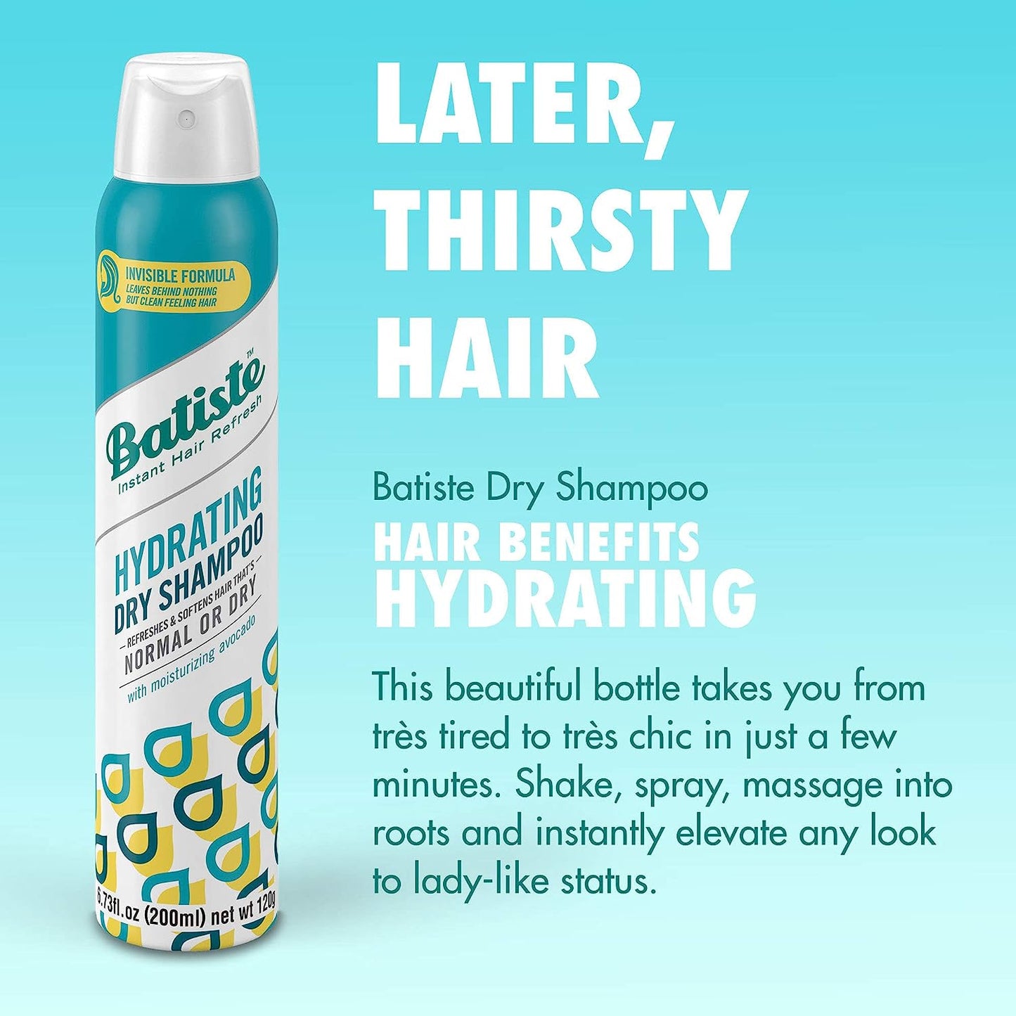 Batiste Dry Shampoo & Hydrate 200ml