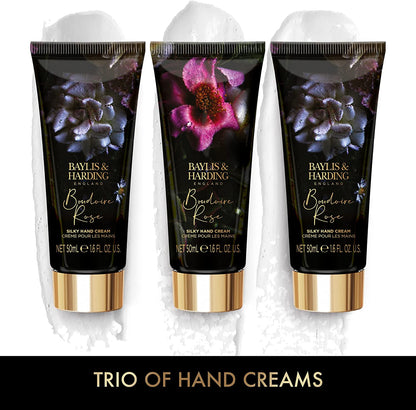 Baylis & Harding Boudoire Rose 3 Hand Cream Gift Set