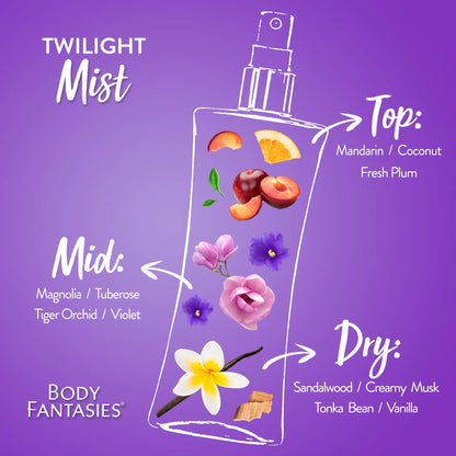 Body Fantasies Signature Fragrance Body Spray- Twilight Mist 236ml