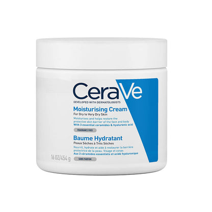 CeraVe Moisturising Cream For Dry To Very Dry Skin Baume Hydratant-454ml