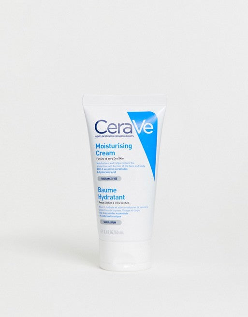 CeraVe Moisturising Cream For Dry To Very Dry Skin Baume Hydratant-50ml