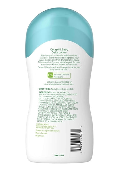 Cetaphil Baby Daily Lotion With Organic Calendula-Meharshop