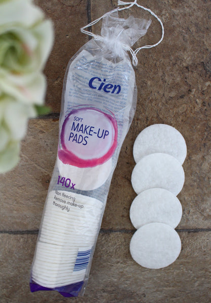 Cien Soft Makeup Removing Cotton Pads 140pcs