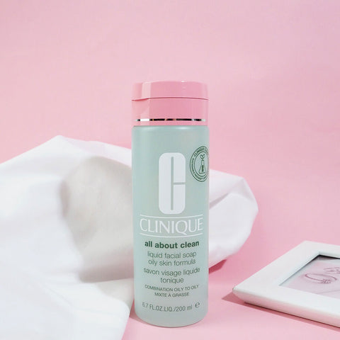 Clinique All About Clean Liquid Facial Soap For Oily Skin 200ml