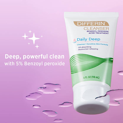 Differin Daily Deep Cleanser 118ml
