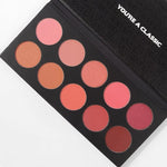 BH Cosmetics Essential Blush- 10 Color Blusher Palette