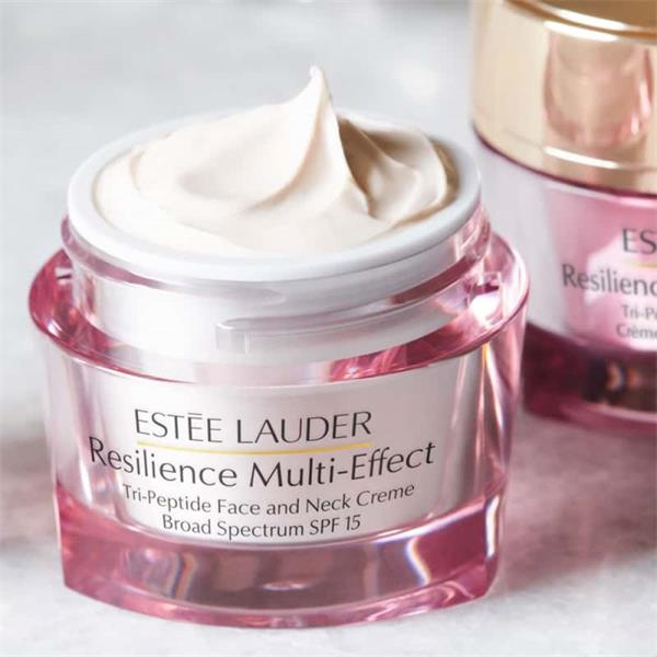 Estee Lauder Resilience Multi-Effect , Tri-Peptide Face & Neck Creme Broad Specturm SPF 15 Cream 