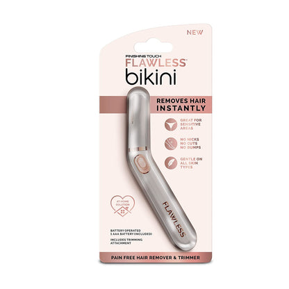 Finishing Touch Flawless Bikini Shaver and Trimmer Hair Remover for Women