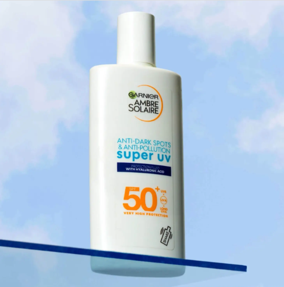 Garnier Ambre Solaire Anti Dark Spots & Anti Pollution Super UV Face Fluid SPF50+ 40ml