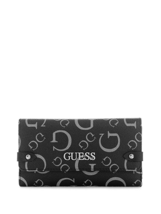 Guess Keston Logo Slim Clutch Wallet
