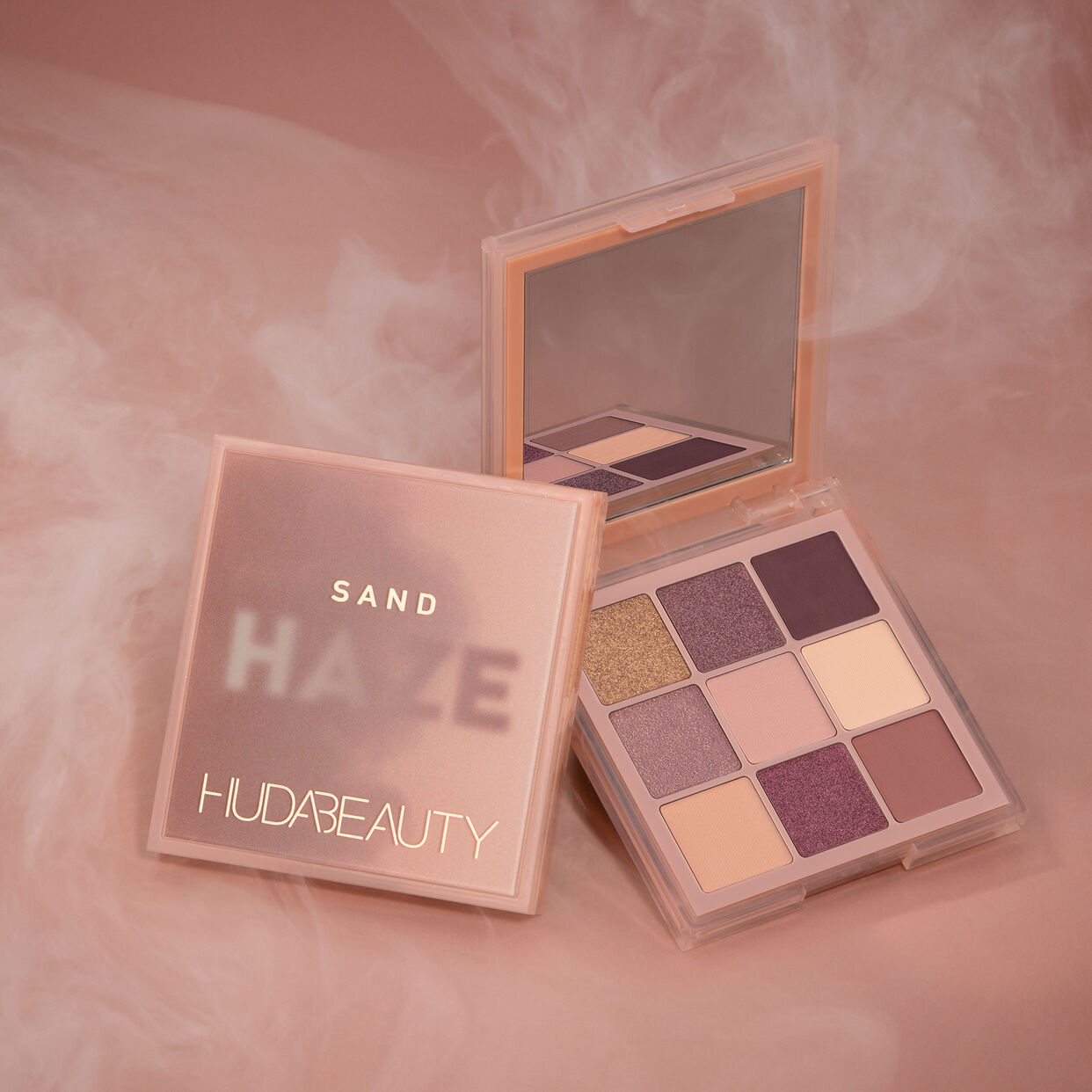 Huda Beauty Haze Obsessions Eyeshadow Palette- Sand 5.8g