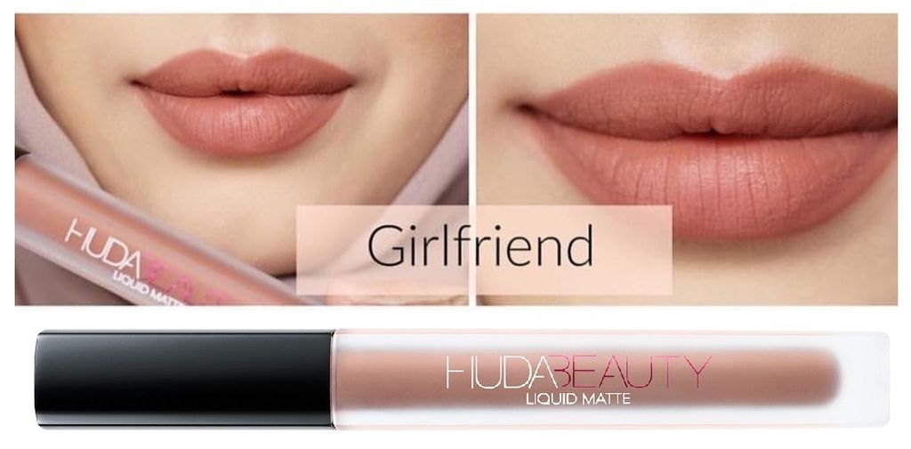 Huda Beauty Liquid Matte Lipstick- Girlfriend