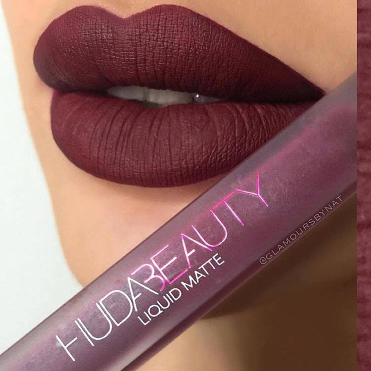 Huda Beauty Liquid Matte Lipstick Famous