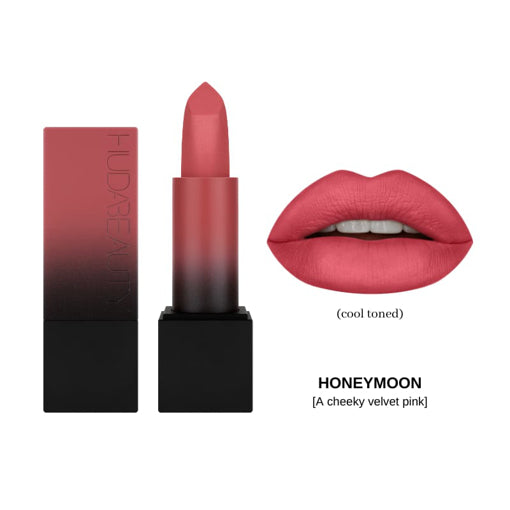 Huda Beauty Power Bullet Matte Lipstick Honeymoon