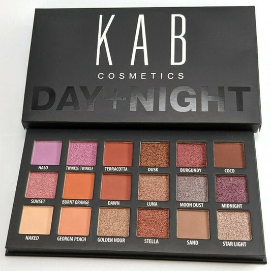 KAB Cosmetic Day+Night Eyeshadow Palette
