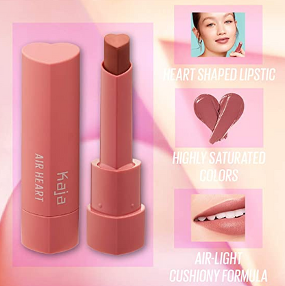 KAJA Beauty-Air Heart Lightweight Natural Finish Lipstick-Boo-Meharshop
