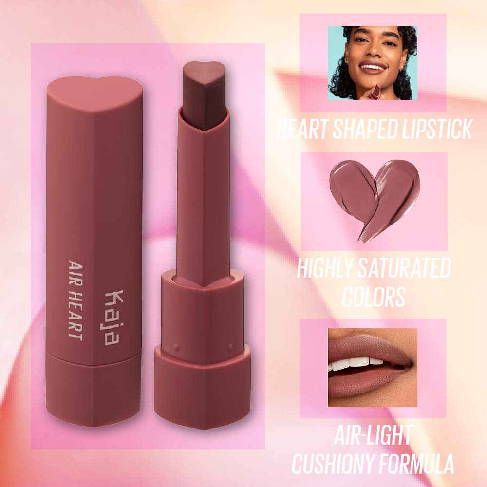 Kaja Air Heart Lightweight Natural Finish Lipstick 07 Lover