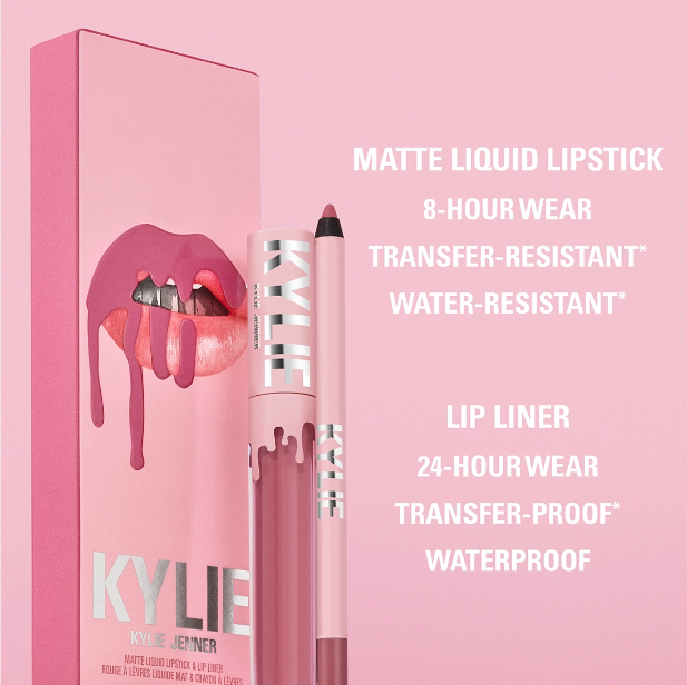 Kylie Cosmetics Matte Lip Kit- TIPSY