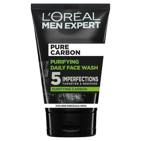 L'Oreal Men Expert Pure Carbon Purifying Daily Face Wash 100ml