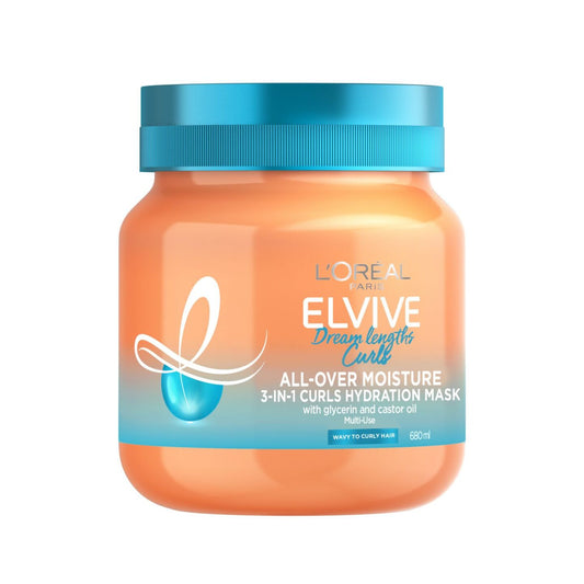 L'Oreal Paris Elvive Dream Lengths 3-in-1 Curls Hydration Mask 680ml
