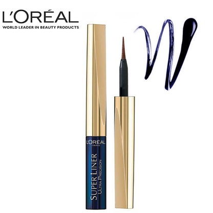 L'Oreal Super Liner Ultra Precision Eyeliner Midnight- Blue Black