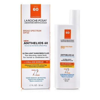 La Roche-Posay Anthelios 60 Ultra Light Sunscreen Fluid SPF60, 50ml