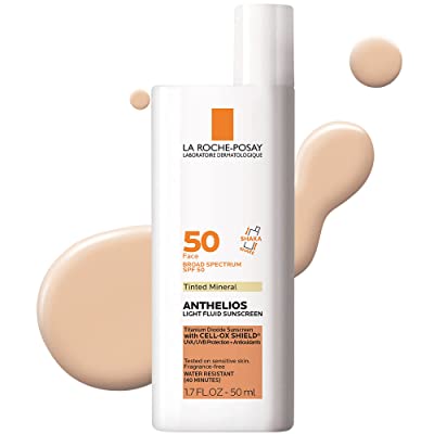 La Roche-Posay Anthelios Tinted Mineral Light Sunscreen Fluid SPF50, 50ml