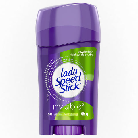 Lady Speed Stick Invisible Antiperspirant Deodorant- Powder Fresh 65g