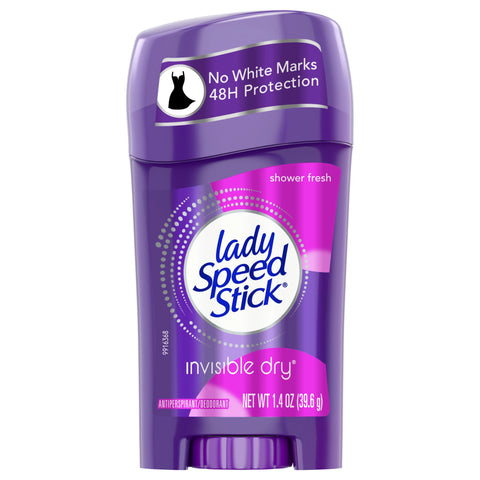 Lady Speed Stick Invisible Antiperspirant Deodorant- Shower Fresh 65g