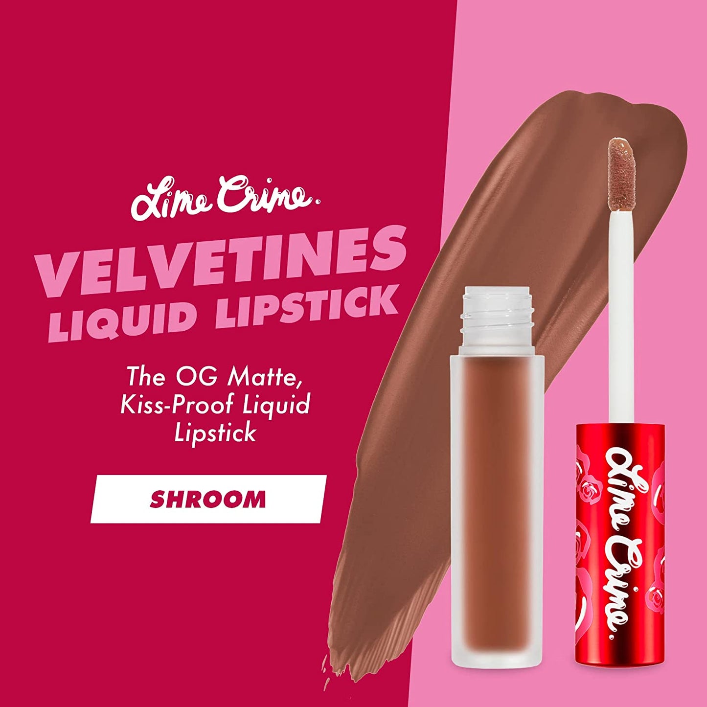 Lime Crime Velvetines Liquid Matte Lipstick-Shroom