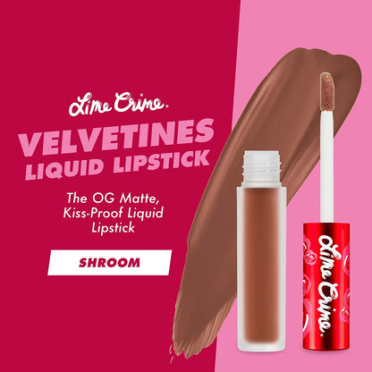 Lime Crime Velvetines Liquid Matte Lipstick-Shroom