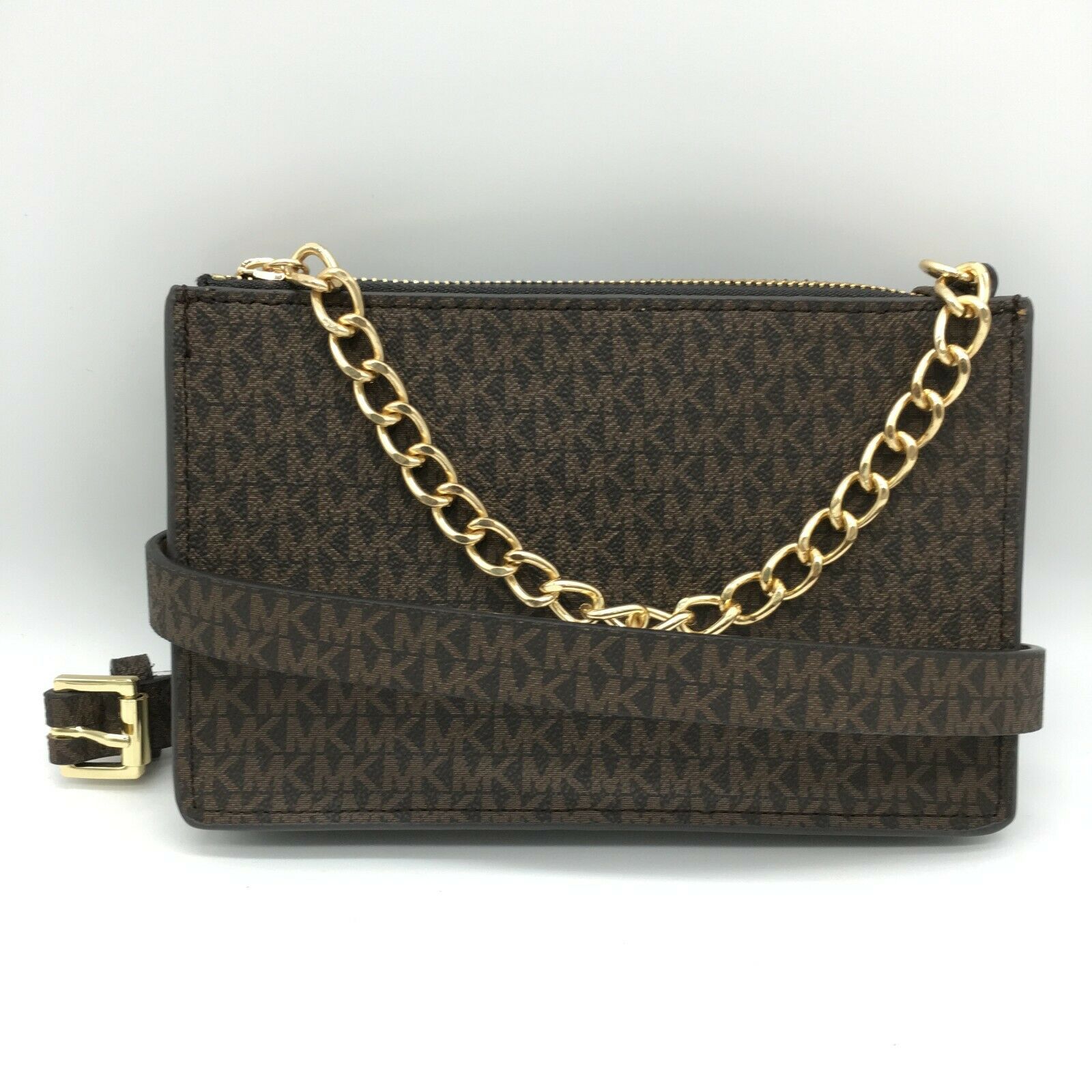 Michael kors pull hot sale chain belt bag